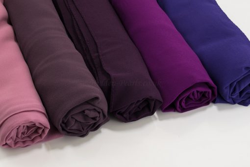 Chiffon Hijabs purples - Hidden Pearls