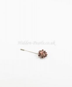 Flower Hijab Pin Lavender - Hidden Pearls