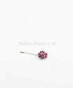 Flower Pin Mauve - Hidden Pearls