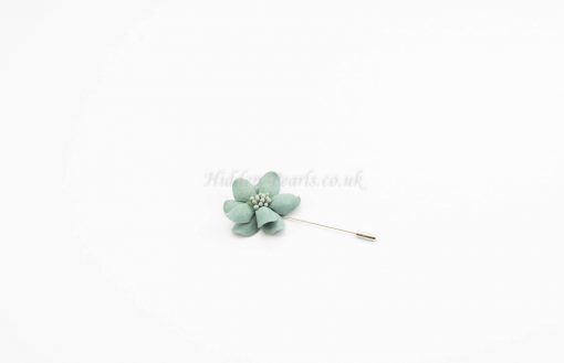 Daisy Flower Pin - Green - Hidden Pearls