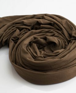 Jersey Plain Hijab Mocha 2