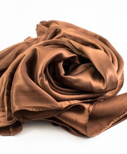 Silk Hijab - Copper - Hidden Pearls