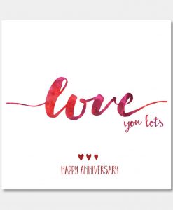 Anniversary Gift Card