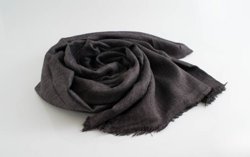 Maxi Plain Hijabs - Hidden Pearls - Dark Grey