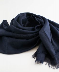 Maxi Plain Hijabs - Hidden Pearls - Midnight BlueDeluxe Plain Hijabs - Hidden Pearls - Navy Blue