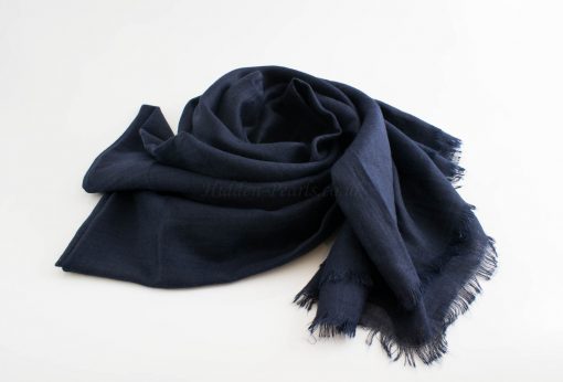 Maxi Plain Hijabs - Hidden Pearls - Midnight BlueDeluxe Plain Hijabs - Hidden Pearls - Navy Blue