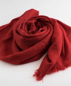 Maxi Plain Hijabs - Hidden Pearls - Red