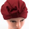 Check Style Turban - Rosewood - Hidden Pearls