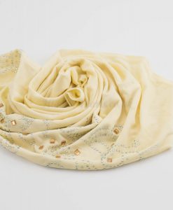 Children's Gem Hijab - Cream - Hidden Pearls