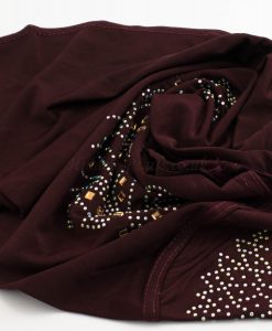 Children's Gem Hijab - Maroon - Hidden Pearls