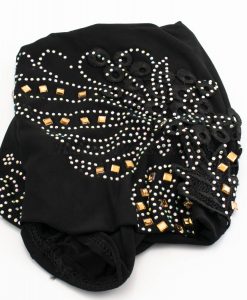 Children's Gem and Flower Patch - Black - Hidden Pearls