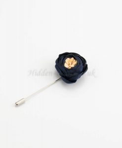 Rose Hijab Pins - Midnight Blue - Hidden Pearls