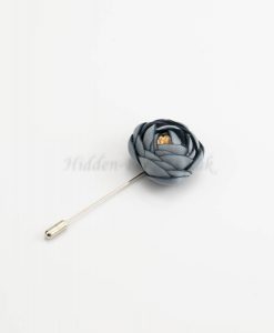 Rose Hijab Pins - Blue - Hidden Pearls