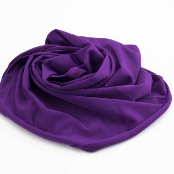 Lycra Plain Children Hijab - Purple - Hidden Pearls