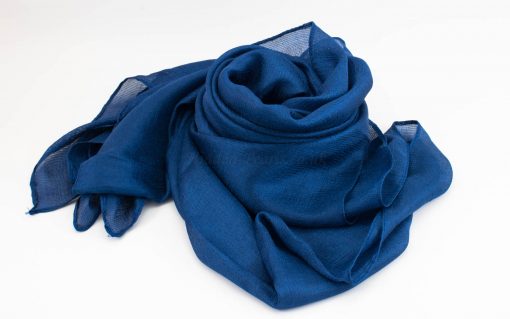 Shimmer Silk Hijab - Sapphire 2 - Hidden Pearls.NEF