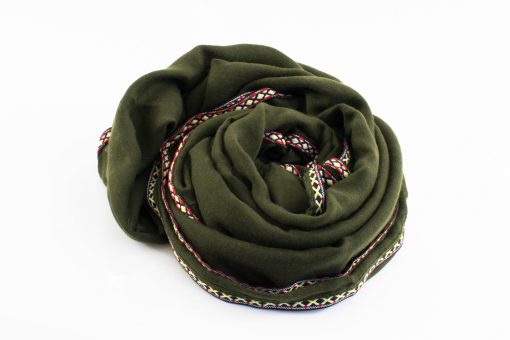 Aztec Ring Hijab Army Green 2