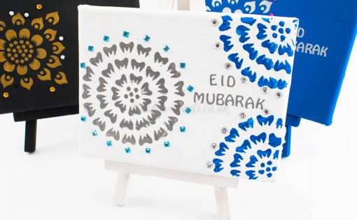 eid mubarak canvas