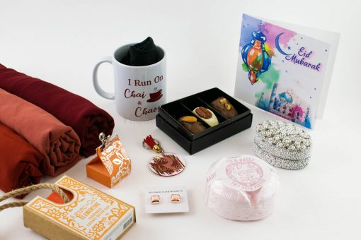 Deluxe Eid Gift Box With Mug - Women - Hidden Pearls