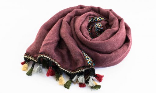 Moroccan Border Hijab Rose