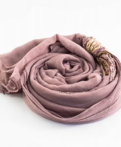 Picasso Velvet Hijab Lavender