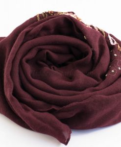 Picasso Velvet Hijab Rosewood