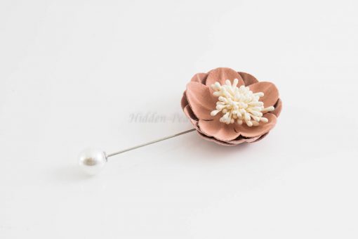 Big Petal Pins - Hidden Pearls - Light Pink