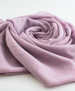 Crepe Chiffon Hijab - Hidden Pearls - Lilac