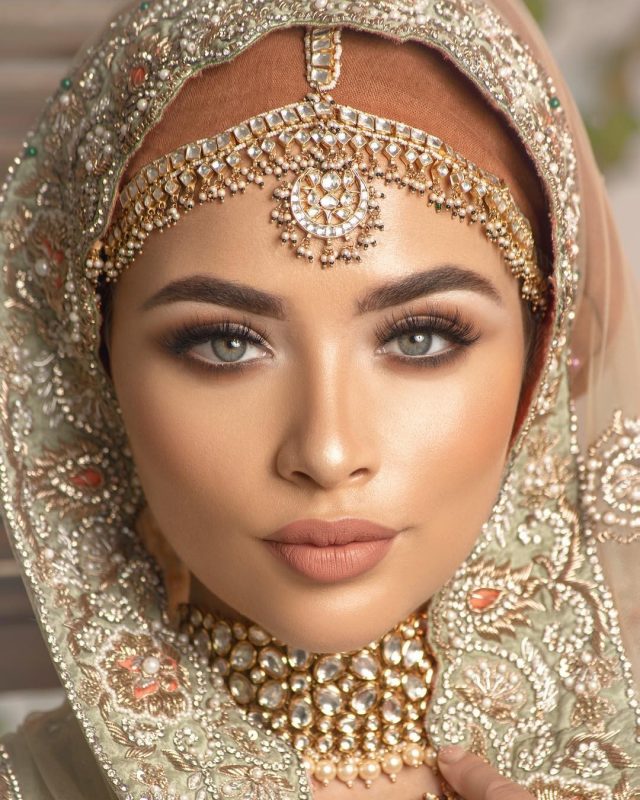 Hidden Pearls Wedding Bridal Hijab & Makeup