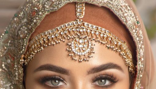 Wedding Bridal Hijab & Makeup
