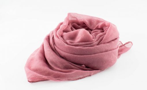 Everyday Glitter Hijab - Spanish Pink -Hidden Pearls