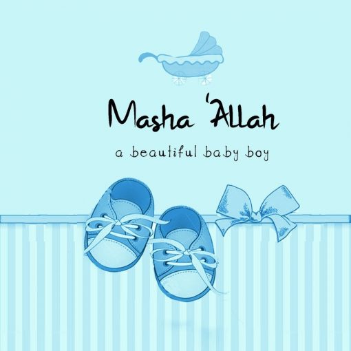 Mashah'Allah Boy Card - Greeting cards - Hidden Pearls