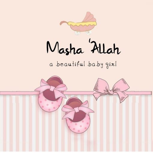 Mashah'Allah Girl Card - Greeting cards - Hidden Pearls