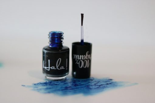 Hala! Nail Stain - Blue - Hidden Pearls