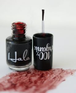 Hala! Nail Stain - Maroon - Hidden Pearls