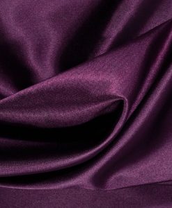 plain Silk plum hijab - hidden pearls