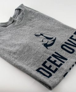 Deen Over Duniya T-shirt - Grey - Men - Hidden Pearls