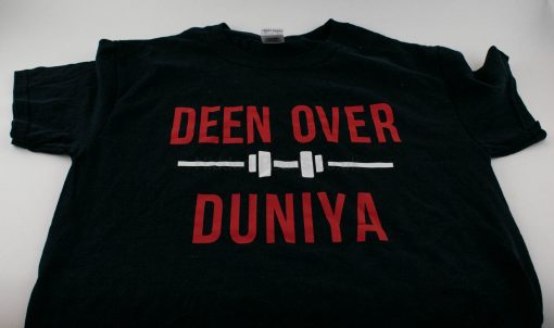 Deen Over Duniya T-shirt - Navy- Men - Hidden Pearls2