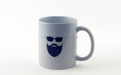 With Great Beard Mug Back - Blue - Hidden Pearls