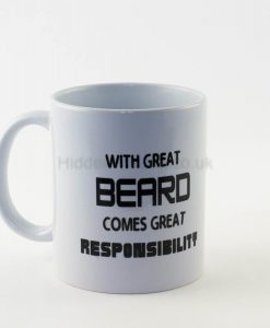 With Great Beard Mug - Black - Hidden Pearls