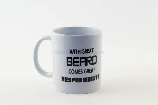 With Great Beard Mug - Black - Hidden Pearls